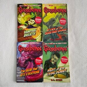 UK Edition Goosebumps Books